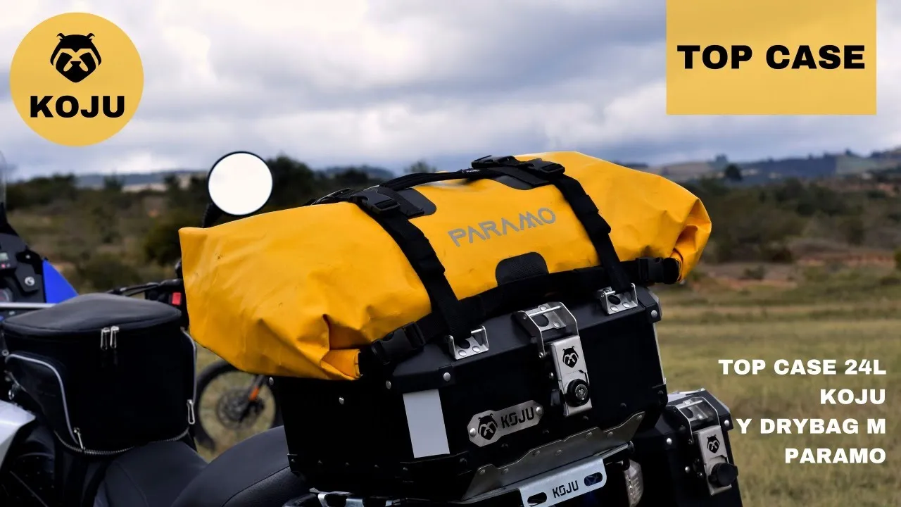 Top Case 24L KOJU y Drybag M PARAMO