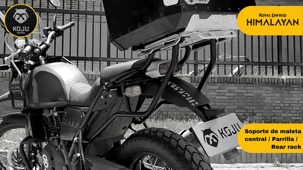 Soporte Maleta Central KOJU para Royal Enfield HIMALAYAN