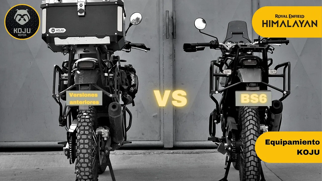 ⚡ Equipamiento KOJU para R.E. HIMALAYAN BS6 vs versiones anteriores ⚡