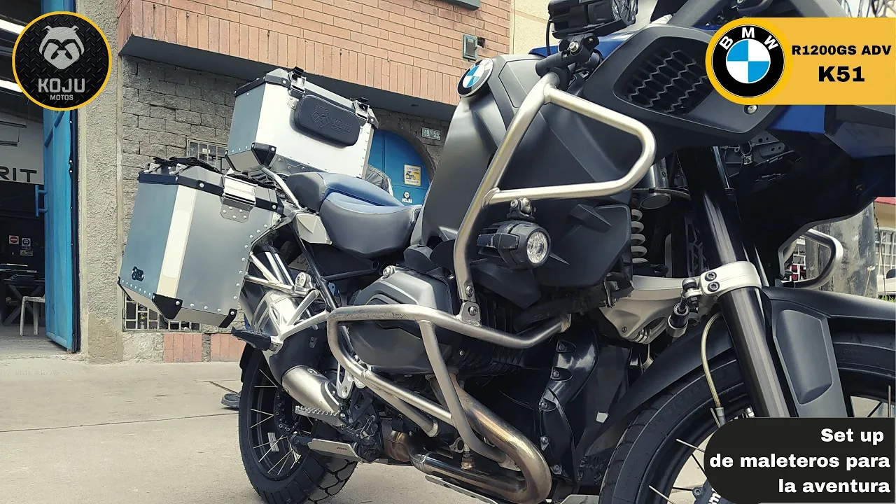 BMW R1200GS ADV (K51) / 360° / Set up de maleteros KOJU para la aventura
