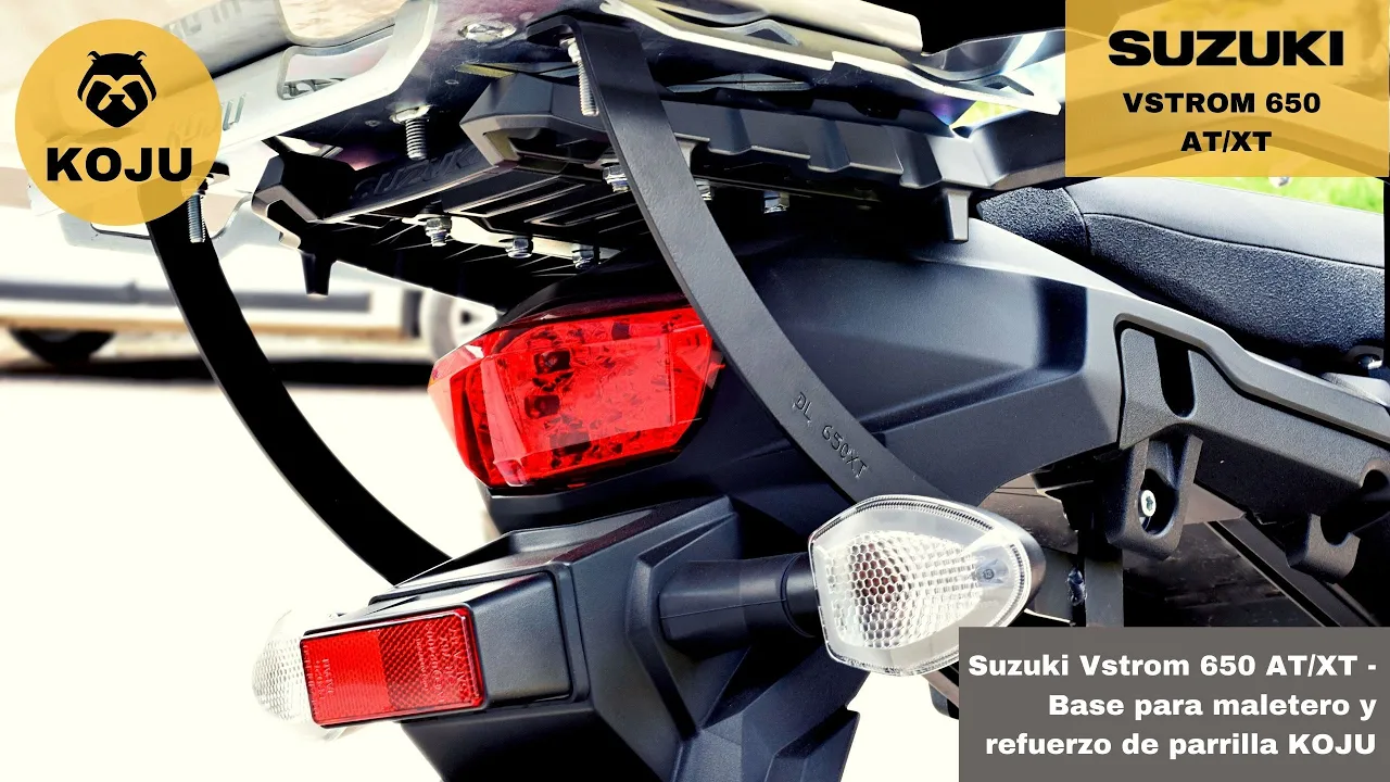 Suzuki Vstrom 650 AT/XT - Base para maletero y refuerzo de parrilla KOJU
