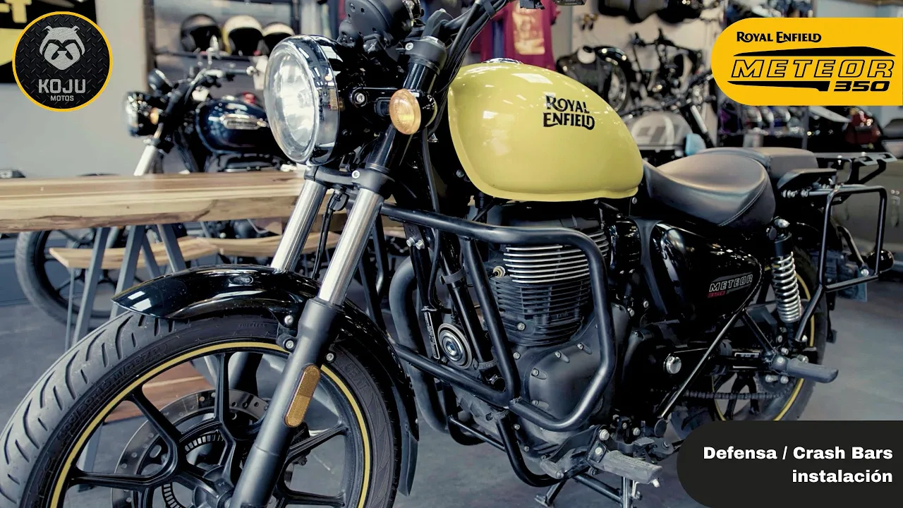 🔧🧰 Instalación Defensas / Crash Bars KOJU para Royal Enfield Meteor 350