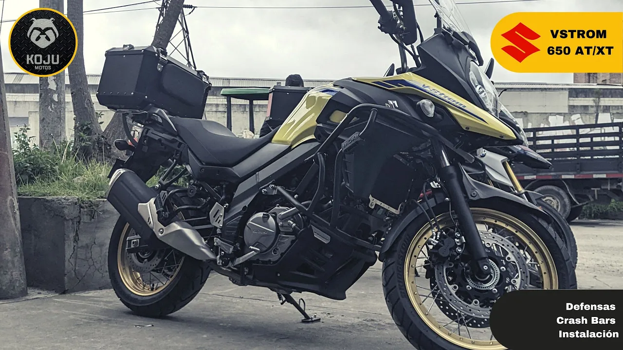 🔧🧰 Instalación y review de Defensas / Barras de protección / KOJU para Suzuki Vstrom 650 AT/XT