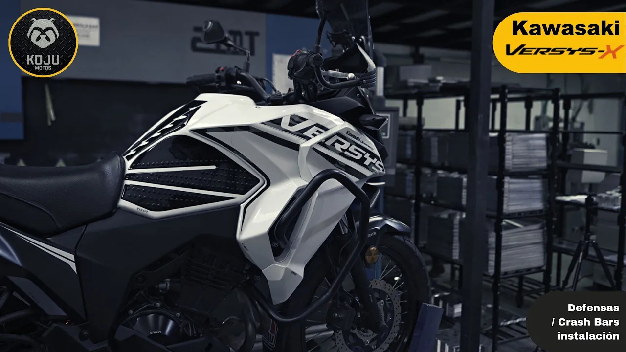 🔧🧰 Kawasaki Versys X // Instalación de Defensas KOJU // Crash Bars instalation