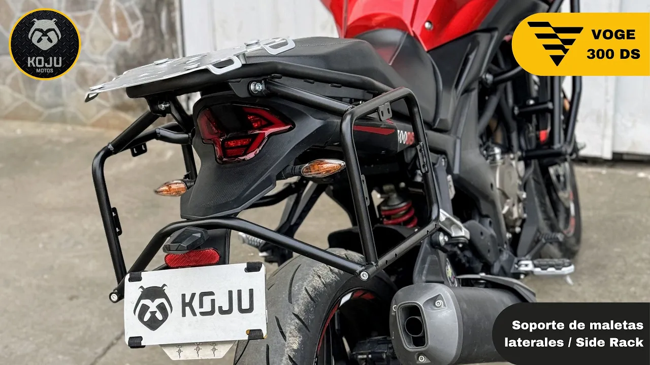 🔧🧰 Voge 300 DS // Instalación de Soportes de maletas laterales KOJU // Side Rack instalation