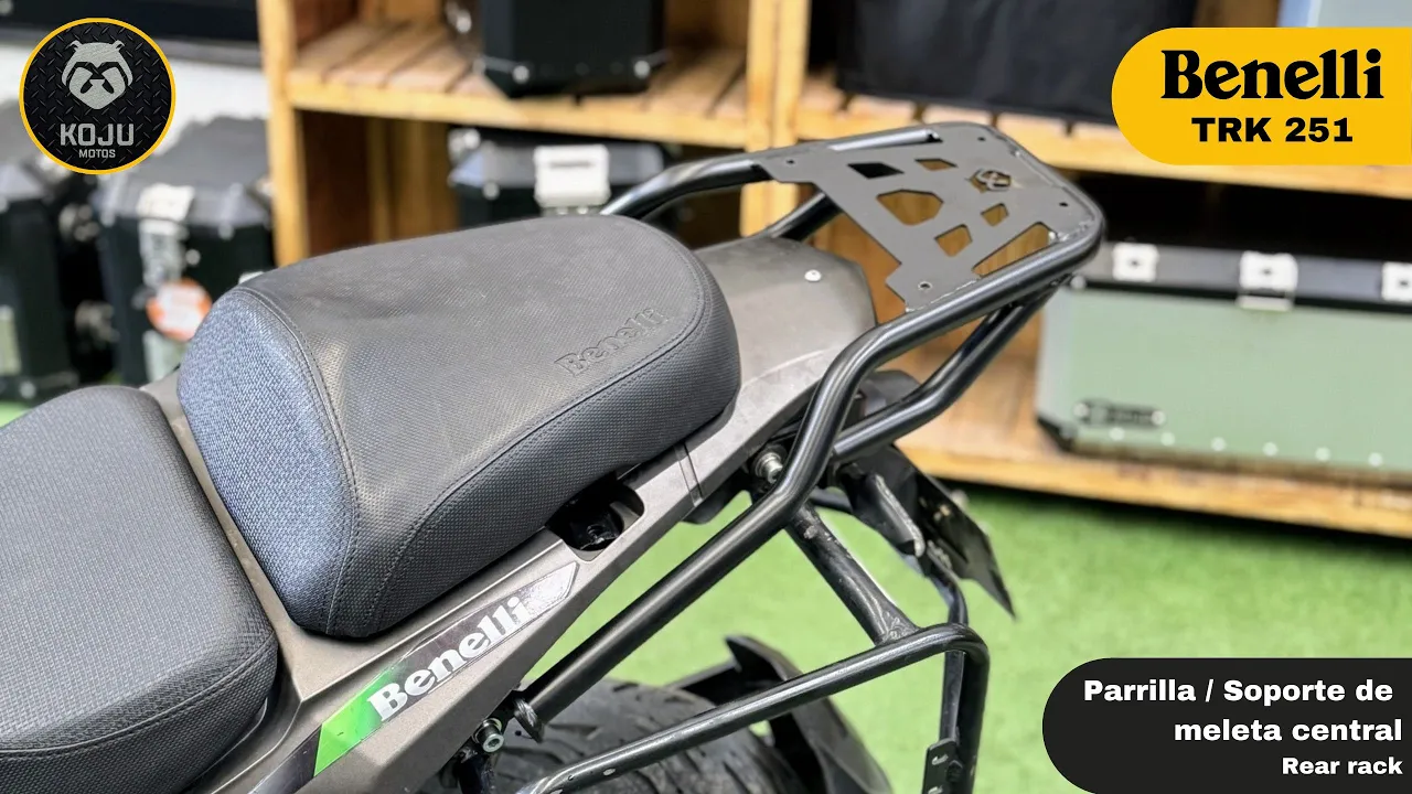BENELLI TRK 251: Soportes de maleta central (parrilla) KOJU