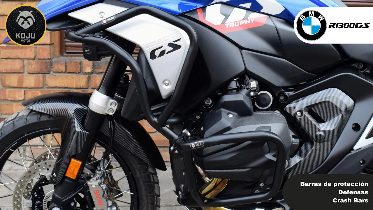 🔧🧰 BMW R1300gs: Barras de protección / Defensas / Crash bars - KOJU