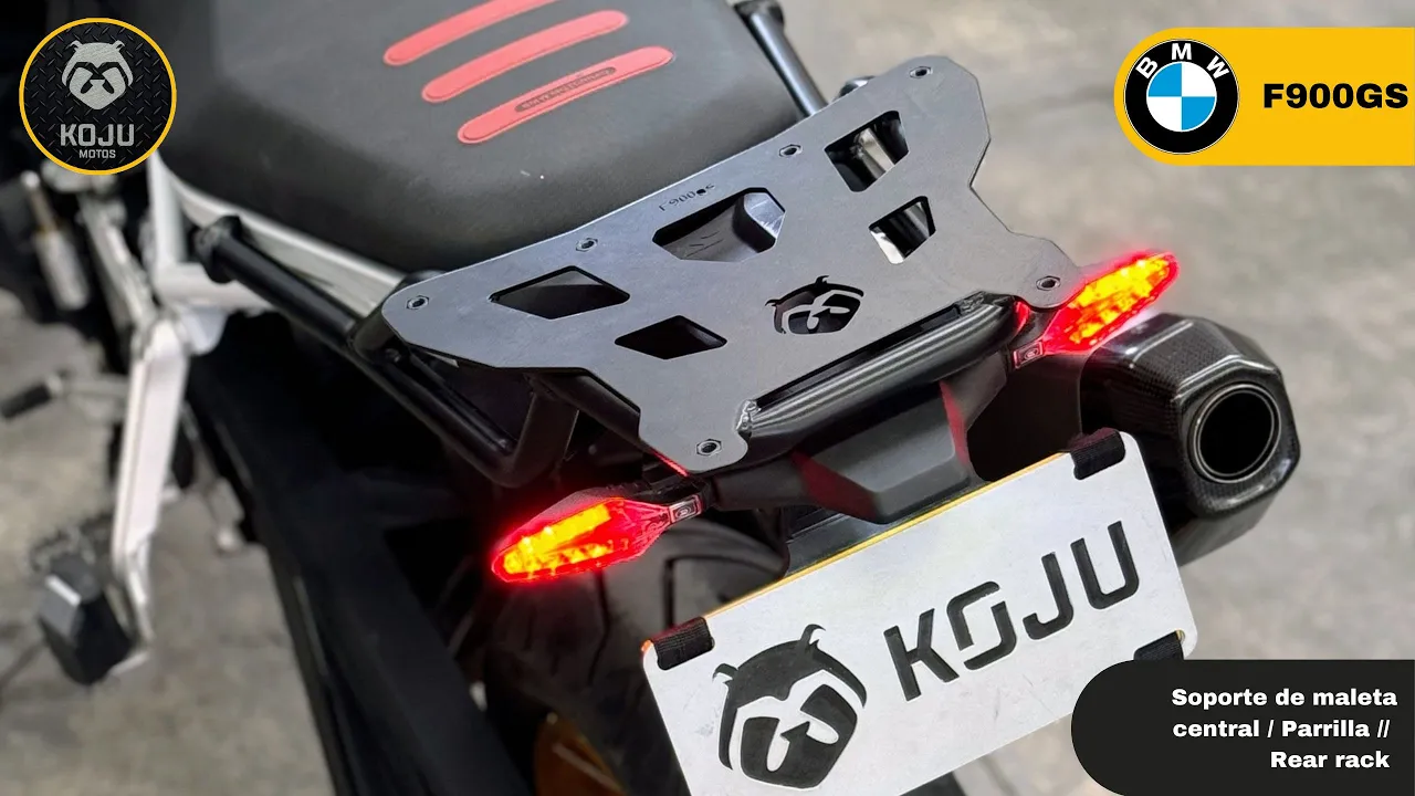 🔧🧰 BMW F900gs: Parrilla (soporte de maleta central) / Rack - KOJU