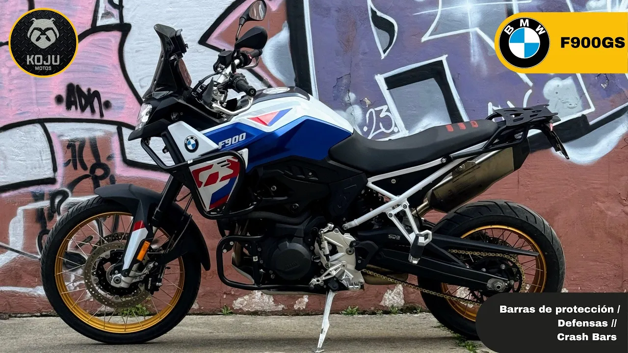 🔧🧰 BMW F900gs: Defensa (barras de protección ) / Crash Bars - KOJU