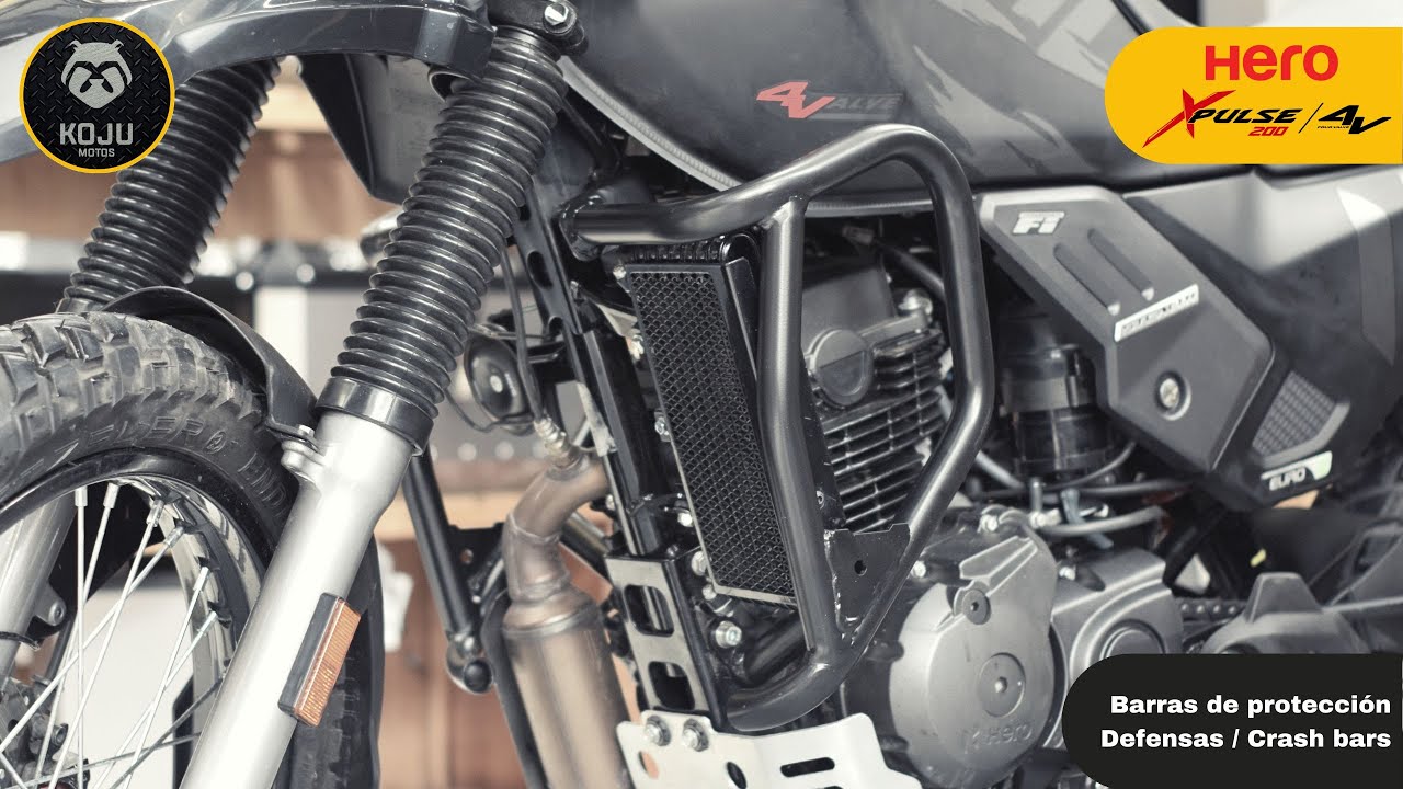 🔧🧰 Hero Xpulse 200 - 4V : Defensa  / Crash Bars - KOJU