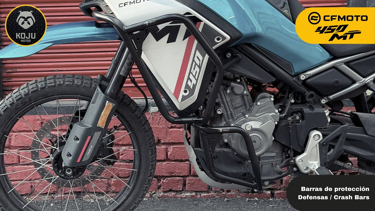 🔧🧰 CF Moto 450 MT: Barras de protección / Defensas / Crash bars - KOJU