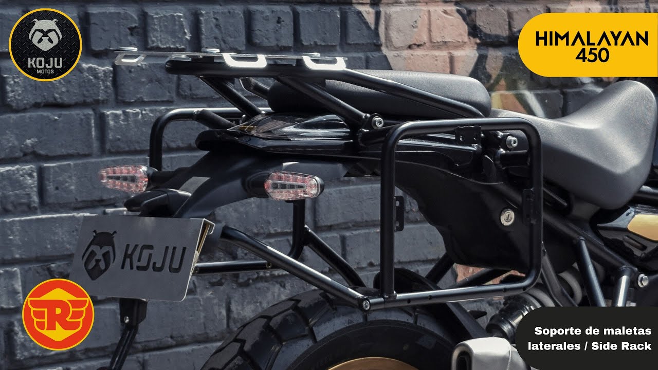 🔧🧰 Royal Enfield HIMALAYAN 450: Instalación de Soporte de maletas laterales KOJU / Side rack