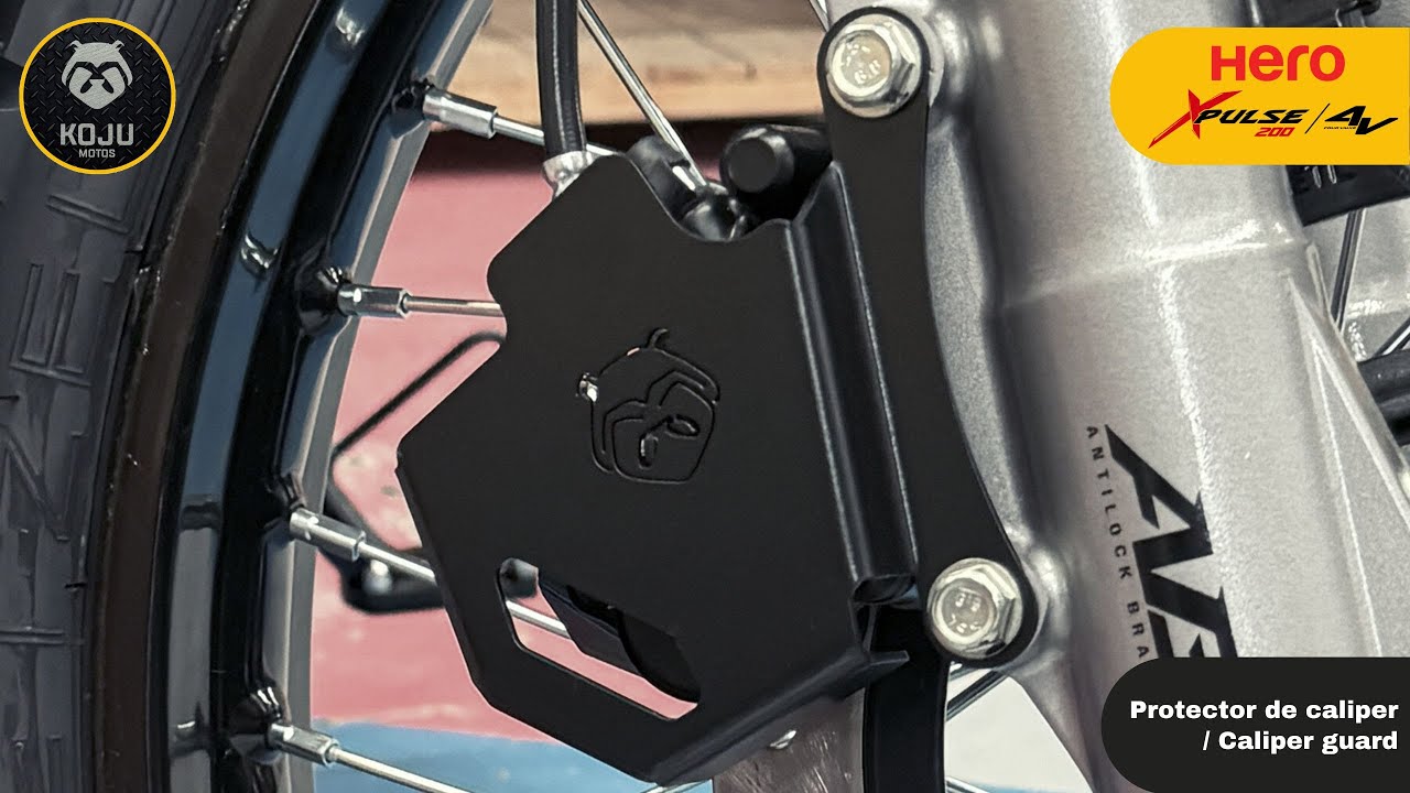 🔧🧰 Hero Xpulse 200 - 4V : Protector de Caliper / Caliper guard - KOJU