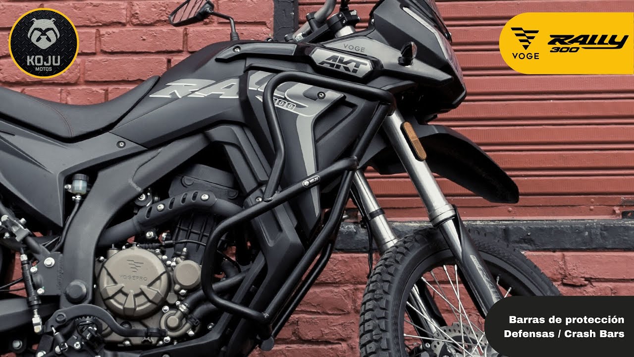 🔧🧰 VOGE 300 RALLY: Barras de protección / Defensas / Crash bars - KOJU