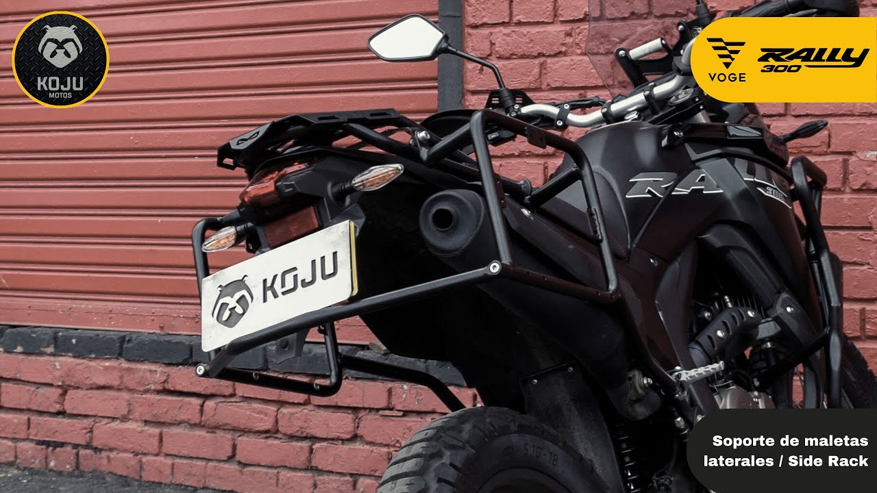 🔧🧰 VOGE 300 RALLY: Instalación de Soporte de maletas laterales KOJU / Side rack