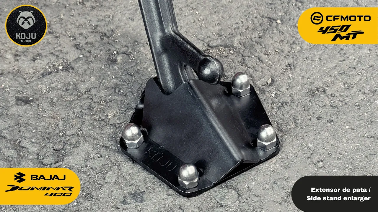 🔧🧰 Cf Moto 450 MT - DOMINAR 400/250: Instalación de Extensor de pata KOJU