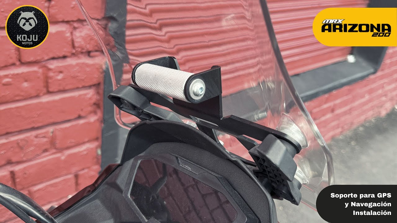 🔧🧰 Instalación de Soporte para GPS y Navegación / KOJU para MRX Arizona 200