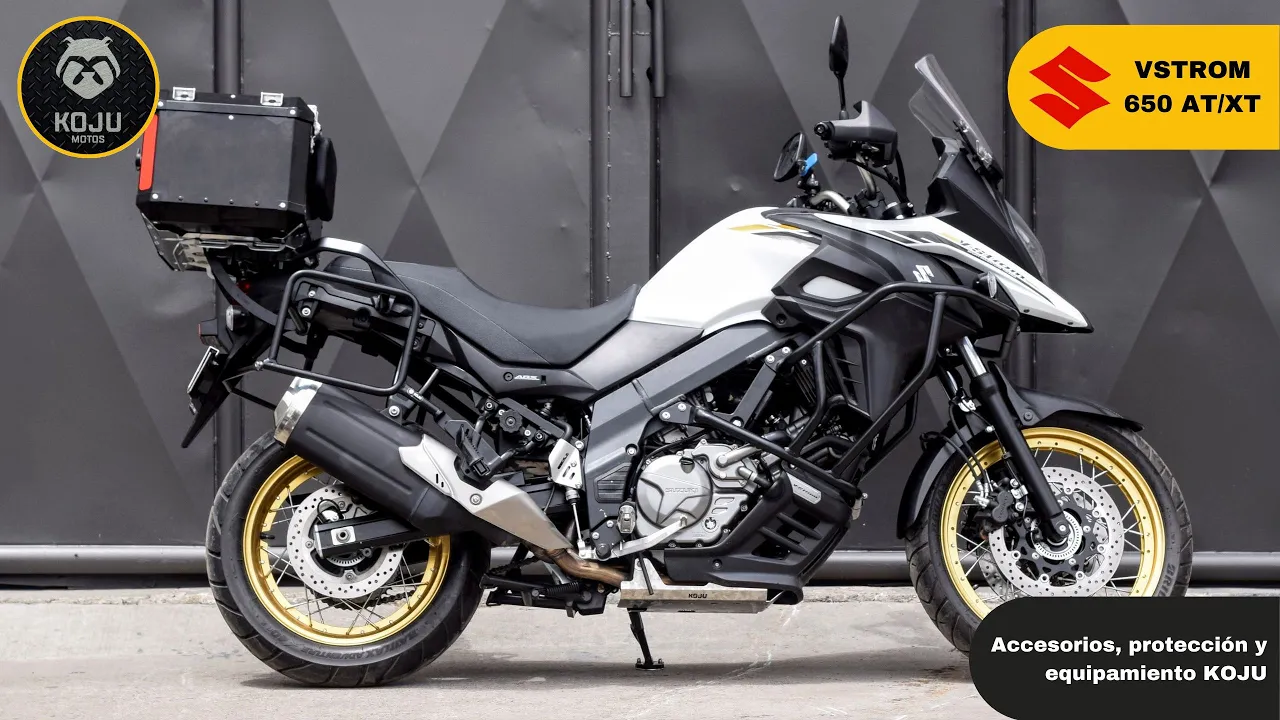 SUZUKI Vstrom 650 XT/AT - Full equipo KOJU Accesorios y protección