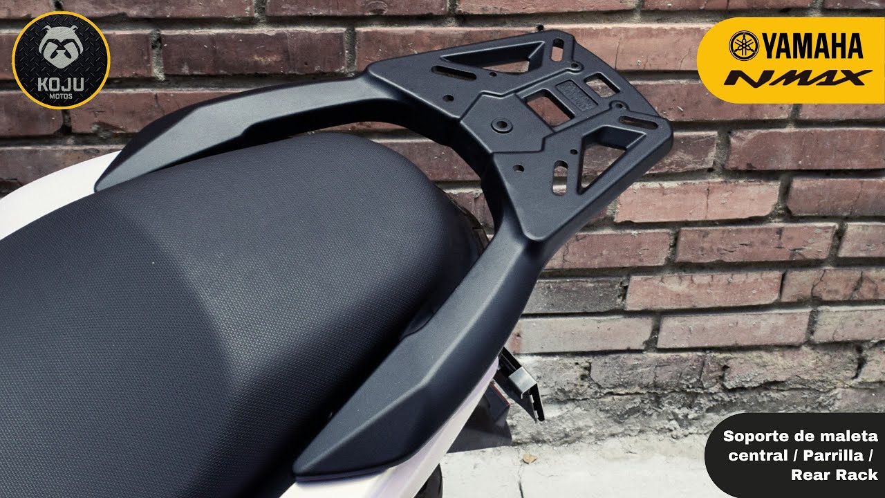 🔧🧰 Yamaha NMAX: Soporte de maleta central / Parrilla  / Rear Rack - KOJU